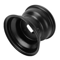 8 Inch 18X9.50-8 ATV Wheel Rim Hub High Strength Metal Go Kart Wheel Rim for Golfing Carts Black