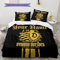 Custom Name Dynamo Dresden Legend Bedding,Quilt Set Quilt Cover Pillowcase Home Birthday Gift (1 * duvet cover + 2 * pillowcase, without core) 135x200cm