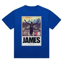 Men's T-shirt LeBron James Royal Philadelphia 76ers King Arrived T-Shirt Loose Casual Oversized Streetwear Y2k Female Male Clothing 4XL