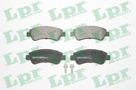 LPR Stabdžių kaladėlių komplektas Brake pad set 05P789