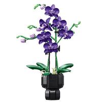 DIY Bonsai Flower Bouquet Orchid Plant Building Blocks Set STEM Educational Toy Gift for Boys Girls Kids Desktop Decoration