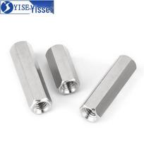 Nerūdijančio plieno šešiakampis prailgintas veržlės atraminis stulpelis M3/M4 M4 x 25 (2 pcs)