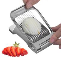 Wutuo Aluminum Alloy Egg & Food Slicer gray