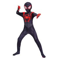 Spider-Man Parallel Universe  clothes Halloween children Miles onesie Gwen cos costume short sleeves 100