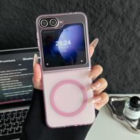 Samsung Zflip6 Phone Case Google Pixel Fold Folding Magnetic Suction Moto Razt50 Matte Shell Samsung Z Flip6