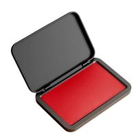 Multifunctional Business Stamp Inkpad Portable Fingerprint Inks Pad Quick Drying for Financial Contract Checks Document
