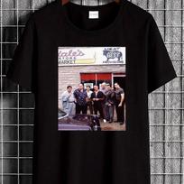 Retro Street The Sopranos Pauli Valnatili Gangster New York Retro Mens Tshirt Summer New Style Unisex Casual Tshirt 4XL gray
