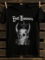 Bolt Thrower Vintage 80s UK Metal Band Graphic T-Shirt Mens Tshirt Womens Tshirts with Letters Print Short Sleeves T-Shirt Casual Street Tee Shirt Top L
