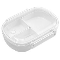 Convenient Student Lunchbox Bentos Box Office Food Storage Box Travel Picnic Box Meal Box Leakproof Food Box ABS Texture medium