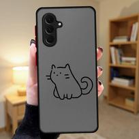 Cute Cartoon Cat Phone Cover Case for Samsung Galaxy A73 A33 A34 A36 A35 A17 A52 A54 A14 A23 A53 A56 A55 A16 A15 A52S A72 Galaxy A52