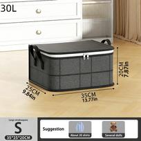 Blanket and Bedding Organizer Bag Large Capacity Foldable Storage Solution for Tidy and Easy Organization 30L