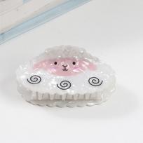 Fashion Cute Cow Shape Hair Claw Clip Non Slip Dog Shape Animal Hairpin Pet Pattern Lightweight Shark Clip For Medium Thick Hair