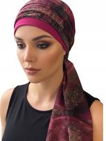 Turban Damski Wera 406-533 Chusta Na Wiosnę I Lato Także Po Chemioterapii