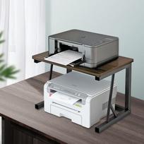 DANLE Double-Layer Desktop Printer & Storage Shelf