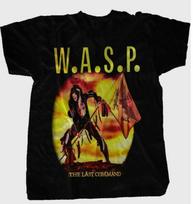 SALE Wasp The Last Command Tour unisex T-Shirt Black Tee All Sizes S-5XL Unisex unisex T-Shirt S