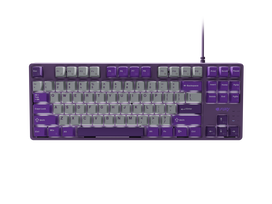 Žaidimų klaviatūra FURY Kanabo K2 Pilka/Violetinė