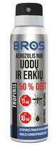 Aerozolis nuo uodų ir erkių BROS Deet 50% 90ml