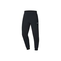 Li Ning Cuffed Knitted Sports Casual Long Pants Men bottoms Standard-Black AKYQ021-1 M