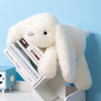 35-70cm Cute Cartoon Hot Rabbit Plush Doll Pillow High Quality Super Soft White Grey Rabbit Plush Toy For Girls Birthday Gifts about 35cm