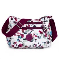 High Quality Printing Women Shoulder Bag Multi-layer Female Messenger Bag Ladies Nylon CrossBodyTote Bag Flower CLE