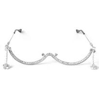 Stylish Rhinestones Decorated Eyewear Frame With Comfortable Nose Pad Perfect For Daily Use And Special Occasion