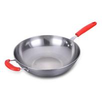 Balde 34CM 316 Stainless Steel Non-stick Honeycomb Wok