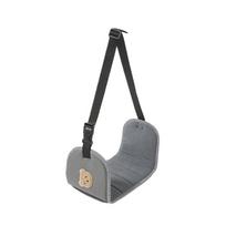 Adjustable Height Foot Hammock for Car Back Seat Safety Guard and Foldable Design for Easy Storage in Vehicles