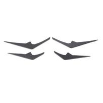 4pcs Front Bumper Vent Spoiler Canards Aerodynamic Bumper Vent Splitter Fins Trim Replacement for X6 G06 LCI M Sport 2023 and After