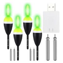 4pcs Illuminating Angling Float Features Energy Efficient Design With Spare Rechargeable Battery Fishing Accessories 1