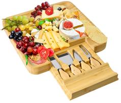 Estera Bamboo Snack And Cheese Board