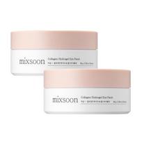 MIXSOON Collagen Hydrogel Eye Patch Set (60 Sheets/2 Packs) Revitalizing & Firming beige
