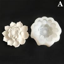 3D Gėlės Formos Fondanto Forma Silikoninės Cukraus Amatų Formos Torto Šokolado Dekoravimo Kepimo Įrankis Kekso Želė Saldainių Formelės