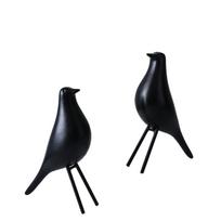 Modern Decorative Bird Sculpture Set for Home Office Living Room Art Ornament Minimalist Design Creative Figurine one size