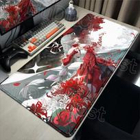 Kawaii Wuthering Waves Phrolova Mouse Pads XXL Gaming Computer PC Keyboard Desk Mats NonSlip Rubber Laptop Pretty Cute Mousepad 800x300x2mm