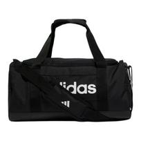 Adidas Polyester Canvas Bag, Portable Gym Bag Small Size Unisex Black Adidas JE8343 Small