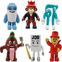 Steal A Brainrot Cute Figurine Cartoon Animals PVC Model Toys Decoration Ornament Accessories Toys Halloween Christmas Gifts