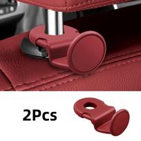 2Pcs Car Back Seat Hook Auto Interior Organizer Accessories 20Kg Heavy Duty For Grocery Bag Car Headrest Hanger Storage Hook