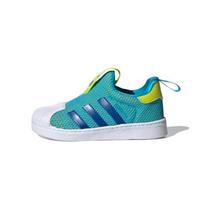Adidas Originals SUPERSTAR 360 Low top Toddler Shoes Teal Green Infant And Toddler FW1086 21