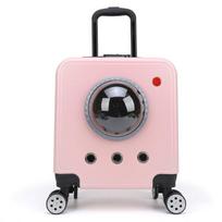 Trolley Cat Cat Bag Going Out Portable Space Capsule Schoolbag Pet Backpack Going Out Trolley Case Handbag