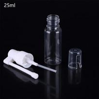 5PCS High Quality PET Nose Water Sprayer Roatation Empty Bottle Oral Medicine Spray Bottle Transparent Rotatable
