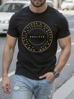 HYROX Heavyweight Workout Graphic Tshirt Gym Shirt with B... L