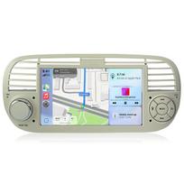 Automobilių Radijas Junsun Fiat 500 2007-2015 gps navi bt carplay