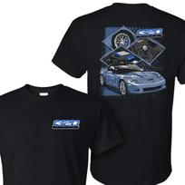 Supersonic Performance Car T Shirt High Speed Racing Graphic Tee Unisex T-Shirt M
