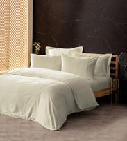 L'essentiel Maison patalynės komplektas Silky, 200x220, ecru spalvos, 6 dalių
