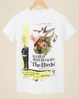 The Birds - Movie Poster Inspired Unisex White T-Shirt XXXXL