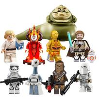 Space Planet Minifigures Battle Building Blocks for Kids, 9pcs