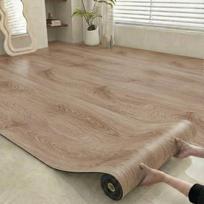 1,6 mm storio lipnios grindų plytelės, vandeniui atsparios, neslystančios vinilinės grindys virtuvei, vonios kambariui, svetainei, renovacijai 40cm*2m gray