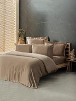 L'essentiel Maison patalynės komplektas Silky, 200x220, smėlio spalvos, 6 dalių