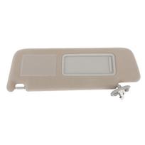 Saulės skydelis su veidrodėliu ir apšvietimu Automobilio salono saulės skydelio keitimas Land Cruiser Prado 2002–2010 m. Kairysis