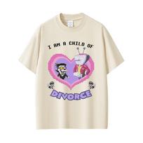 Game Deltarune Spamton and Tenna I Am Child of Divorce Funny Meme T-shirts Men Women Casual Cotton Vintage Oversized T Shirts 4XL black